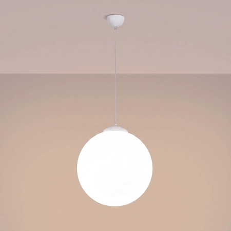 Lampa wisząca UGO 40 biała SL.2209 - Sollux