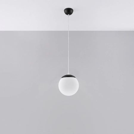Lampa wisząca UGO 20 czarna SL.2210 - Sollux