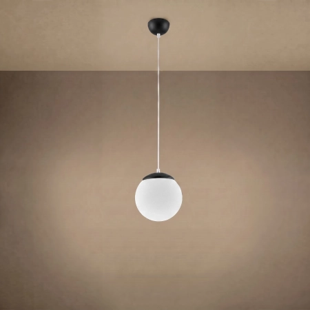 Lampa wisząca UGO 20 czarna SL.2210 - Sollux