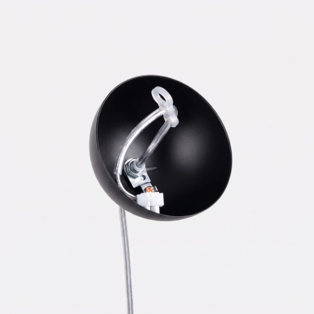 Lampa wisząca UGO 30 czarna SL.2211 - Sollux