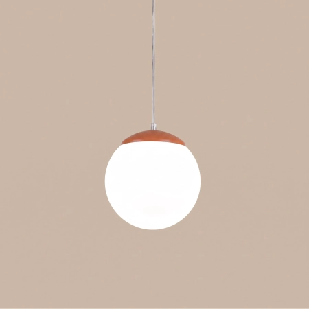 Lampa wisząca UGO 20 ochra czerwona SL.2219 - Sollux