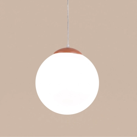 Lampa wisząca UGO 30 ochra czerwona SL.2220 - Sollux