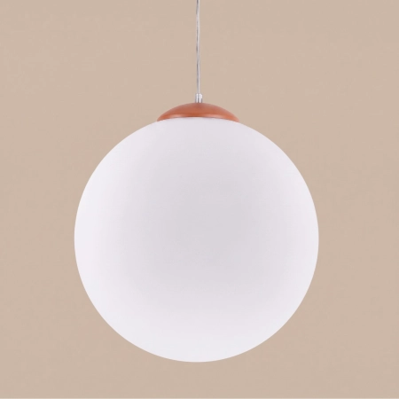 Lampa wisząca UGO 40 ochra czerwona SL.2221 - Sollux