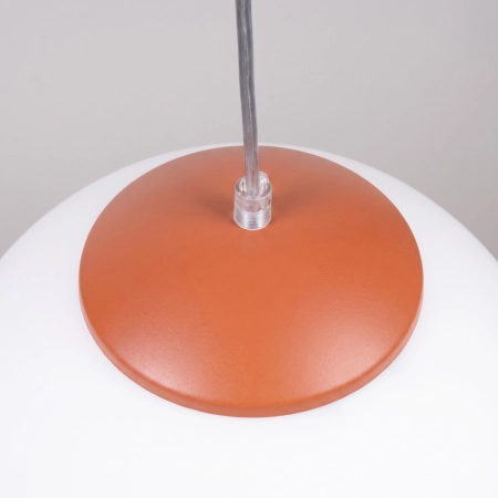 Lampa wisząca UGO 40 ochra czerwona SL.2221 - Sollux