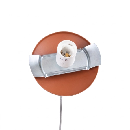 Lampa wisząca UGO 40 ochra czerwona SL.2221 - Sollux