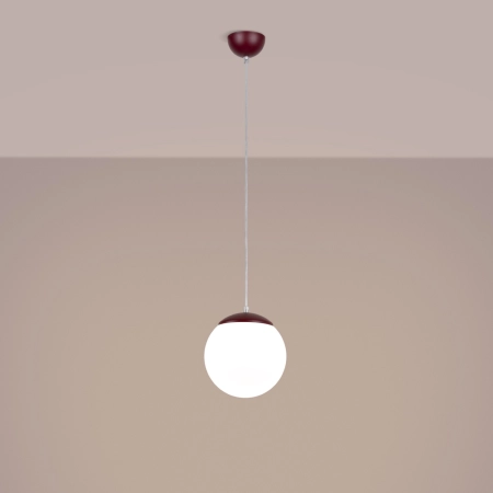 Lampa wisząca UGO 20 burgund SL.2222 - Sollux