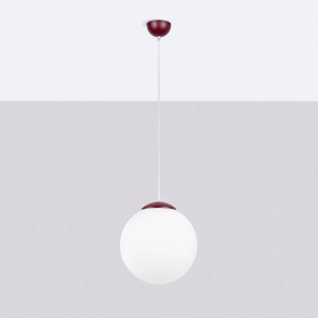 Lampa wisząca UGO 30 burgund SL.2223 - Sollux