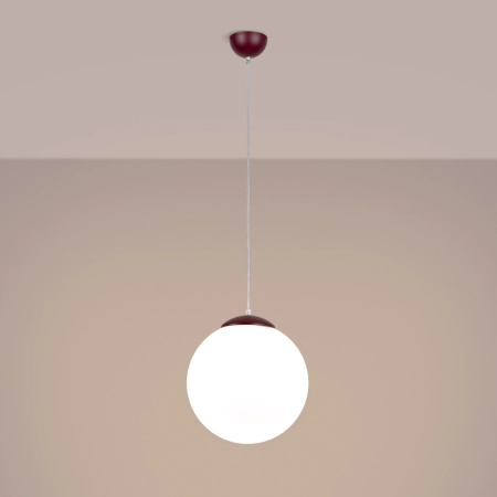 Lampa wisząca UGO 30 burgund SL.2223 - Sollux