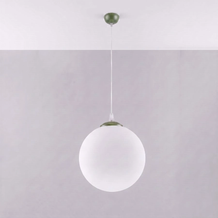 Lampa wisząca UGO 30 zielona oliwka SL.2229 - Sollux