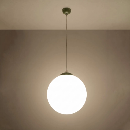 Lampa wisząca UGO 40 zielona oliwka SL.2230 - Sollux