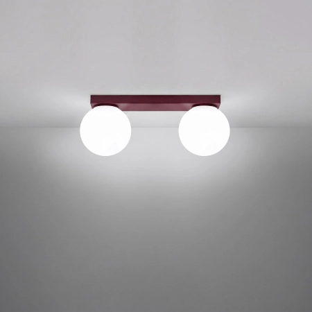 Plafon YOLI 2 burgund SL.2251 - Sollux