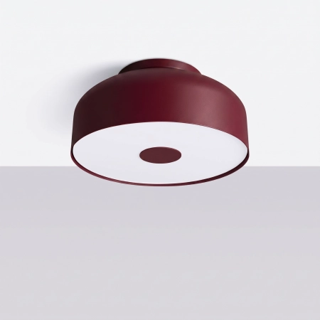 Plafon okrągły aluminiowy 4-punktowy OMIQ burgund SL.2280 - Sollux Lighting