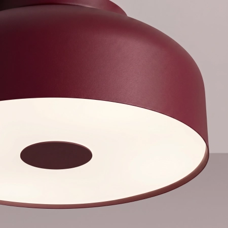 Plafon okrągły aluminiowy 4-punktowy OMIQ burgund SL.2280 - Sollux Lighting