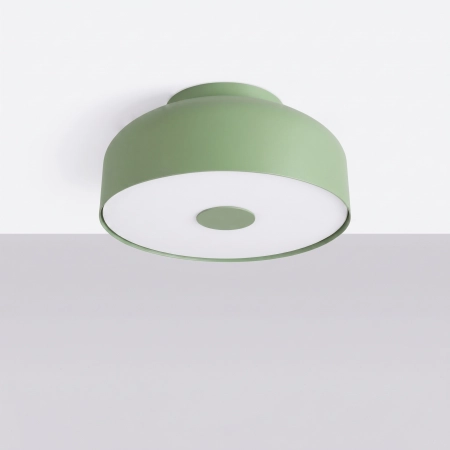 Plafon stalowy okrągły szałwiowy 30cm 4-punktowy z serii OMIQ SL.2283 - Sollux Lighting