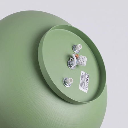 Plafon stalowy okrągły szałwiowy 30cm 4-punktowy z serii OMIQ SL.2283 - Sollux Lighting