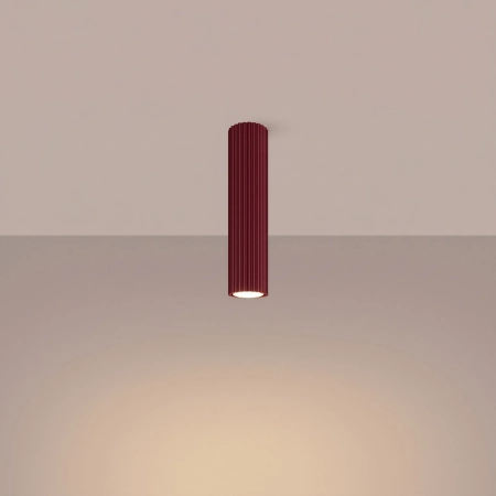 Plafon KARBON 30 burgund SL.2298 - Sollux