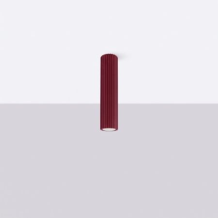 Plafon KARBON 40 burgund SL.2299 - Sollux