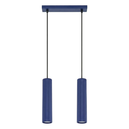 Lampa wisząca KARBON 2 ultramaryna SL.2312 - Sollux