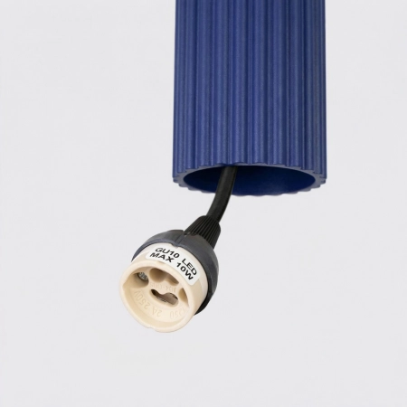 Lampa wisząca KARBON 3L ultramaryna SL.2313 - Sollux