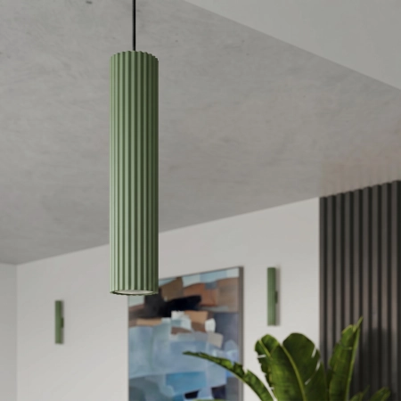 Plafon aluminiowy szałwiowy kwadratowy 10cm KARBON 10 z serii KARBON SL.2328 - Sollux Lighting