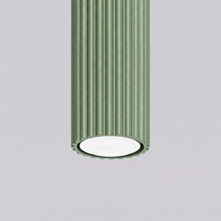 Plafon aluminiowy szałwiowy kwadratowy 10cm KARBON 10 z serii KARBON SL.2328 - Sollux Lighting