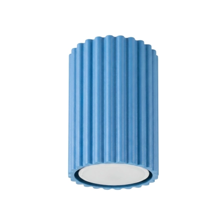 Plafon aluminiowy błękitny kwadratowy 10cm KARBON 10 SL.2332 - Sollux Lighting