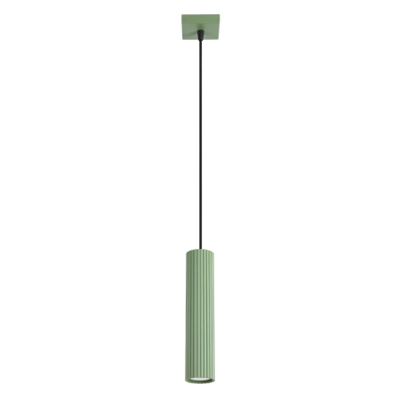 Lampa wisząca aluminiowa szałwiowa 1-punktowa z serii KARBON SL.2333 - Sollux Lighting