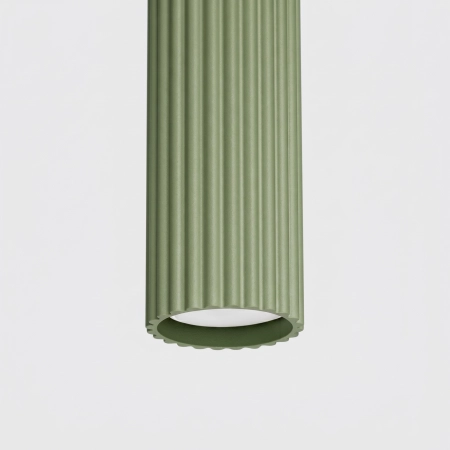 Lampa wisząca aluminiowa szałwiowa 1-punktowa z serii KARBON SL.2333 - Sollux Lighting