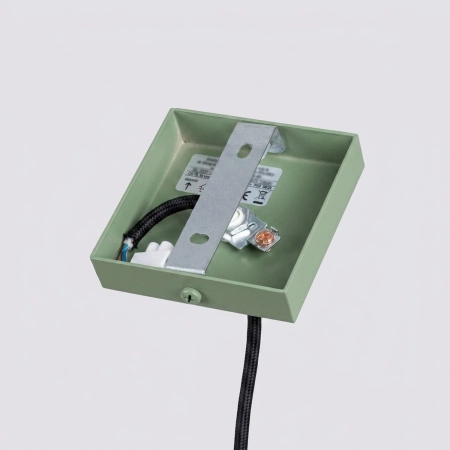 Lampa wisząca aluminiowa szałwiowa 1-punktowa z serii KARBON SL.2333 - Sollux Lighting