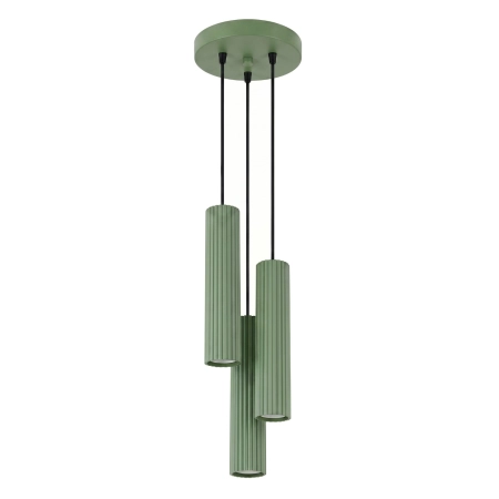 Lampa wisząca KARBON 3P szałwiowa SL.2339 - Sollux
