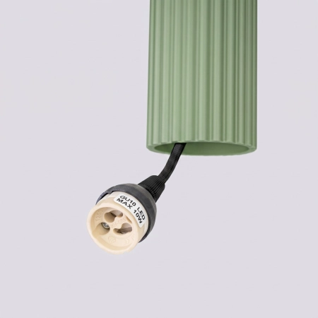 Lampa wisząca KARBON 3P szałwiowa SL.2339 - Sollux