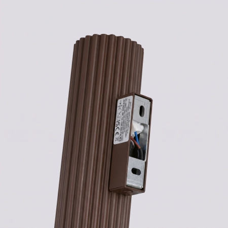 Kinkiet aluminiowy brązowy 20cm 2-punktowy KARBON 20 z serii KARBON SL.2347 - Sollux Lighting