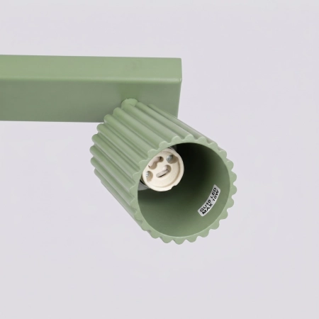 Plafon KARBON 2 szałwiowy SL.2351 - Sollux