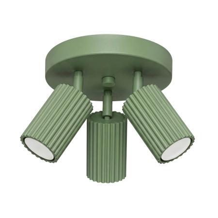 Plafon aluminiowy szałwiowy 3-punktowy z serii KARBON SL.2353 - Sollux Lighting