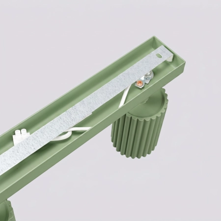 Plafon aluminiowy szałwiowy 4-punktowy KARBON z serii KARBON SL.2354 - Sollux Lighting