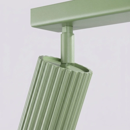 Plafon KARBON 6L szałwiowy SL.2355 - Sollux