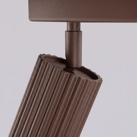 Plafon KARBON 6L brązowy SL.2376 - Sollux
