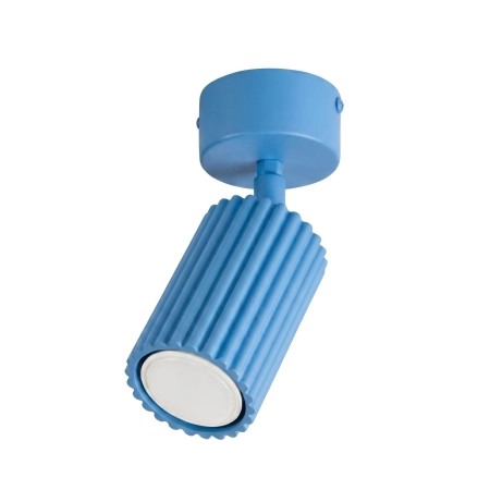 Plafon KARBON 1 błękitny SL.2378 - Sollux