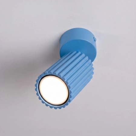 Plafon KARBON 1 błękitny SL.2378 - Sollux