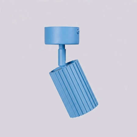 Plafon KARBON 1 błękitny SL.2378 - Sollux