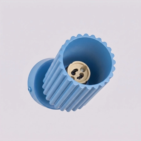 Plafon KARBON 1 błękitny SL.2378 - Sollux