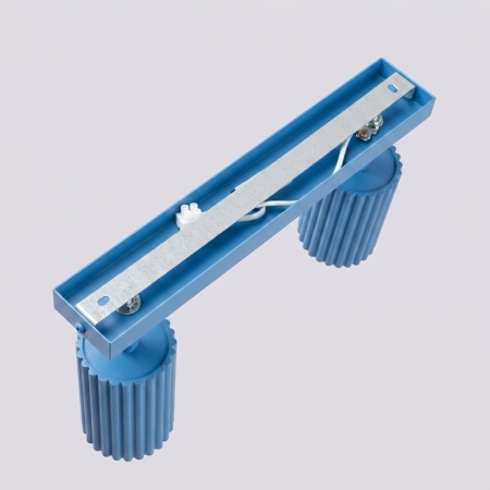 Plafon KARBON 2 błękitny SL.2379 - Sollux