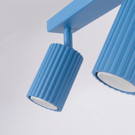 Plafon KARBON 2 błękitny SL.2379 - Sollux