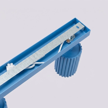 Plafon KARBON 3L błękitny SL.2380 - Sollux