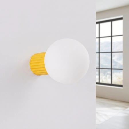 Kinkiet HALO żółty IP44 SL.2391 - Sollux