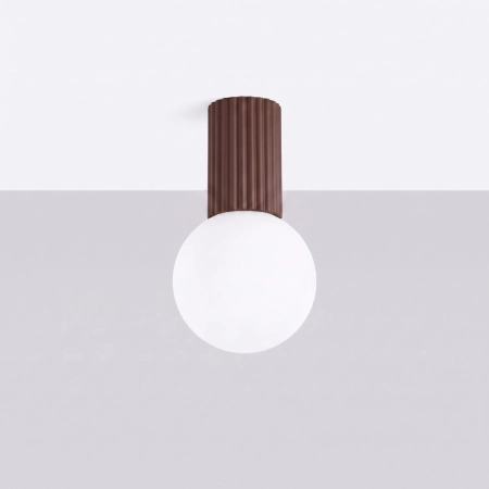 Plafon HALO brązowy IP44 SL.2398 - Sollux