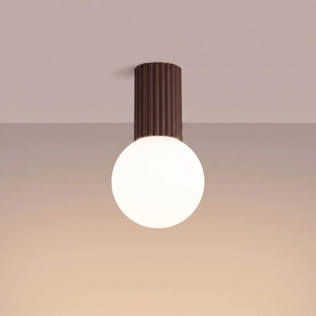 Plafon HALO brązowy IP44 SL.2398 - Sollux