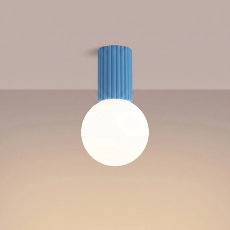 Plafon HALO błękitny IP44 SL.2401 - Sollux