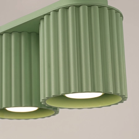 Plafon aluminiowy szałwiowy 2-punktowy AURA 2 z serii AURA SL.2409 - Sollux Lighting