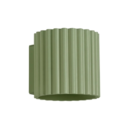 Kinkiet aluminiowy szałwiowy 12cm G9 z serii AURA SL.2410 - Sollux Lighting